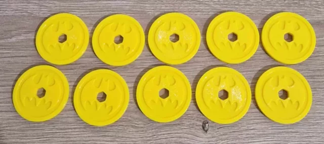 Batbot Compatible Discs  Bullets For Imaginext Batman 3D Printed Replacement