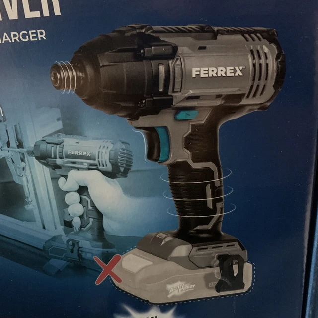 Ferrex 20v cordless impact driver hotsell