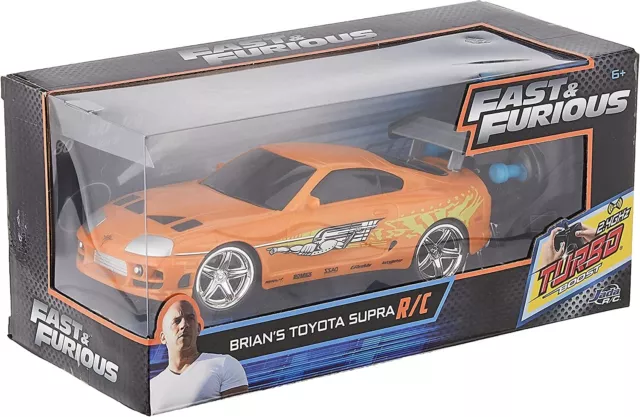 FAST & FURIOUS -VOITURE FAST AND FURIOUS RADIO COMMANDEE 1/24 BRIAN'S TOYOTA