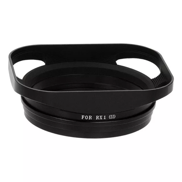 Fotodiox Pro Metal Bayonet Lens Hood for the Sony DSC-RX1 Digital Camera