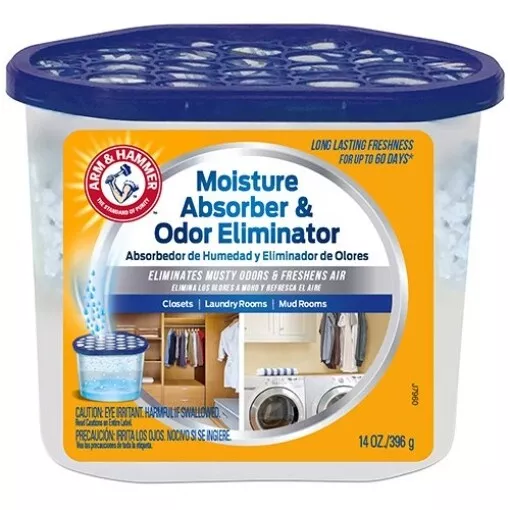 Arm & Hammer Fragrance Free Disposable Moisture Absorber and Odor Eliminator 14