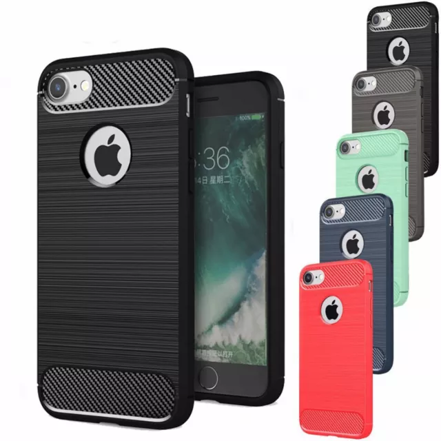 Schutz Hülle für Apple iPhone 5 5s SE Case Cover Handyhülle Bumper Hülle TPU