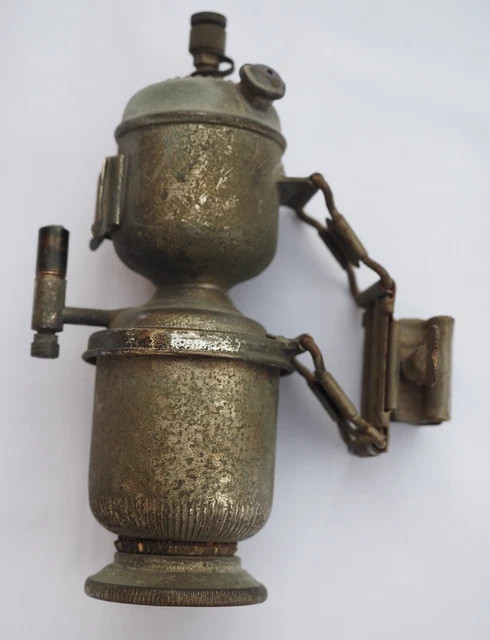 Lampe De Vélo à Carbure/acétylène – Ancienne – Collection Cycliste
