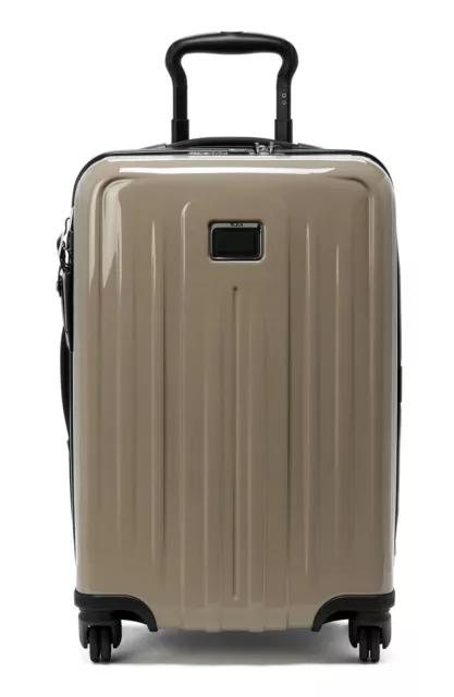 TUMI V4 International Expandable 4-Wheeled Carry-On | Khaki | $750