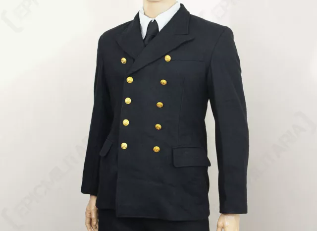 WW2 German Kriegsmarine Officer Wool Tunic - Repro Navy Sailor Shirt Top Jacket