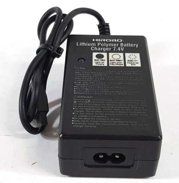 Hirobo JBL905A0802K01 Lithium-Batterie Ladegerät 8.4V 0.65A Echt Netzteil B270