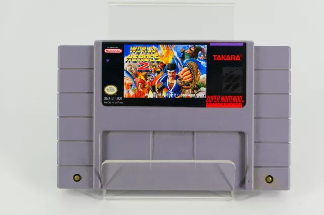 World Heroes 2 - Takara Super Nintendo Retro Arcade Fighter - SNES