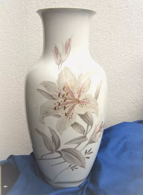 majestätische bodenvase "aurelia" AK kaiser w-germany entwurf nossek 56 cm