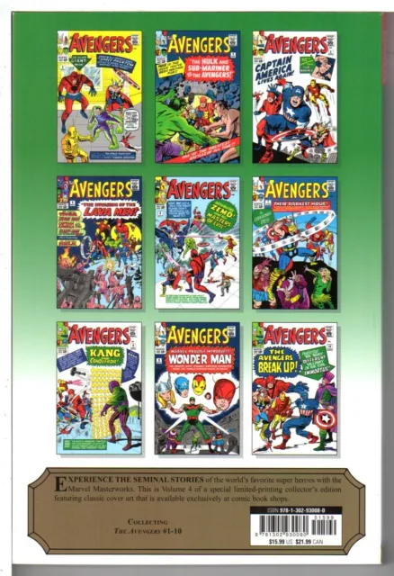 AVENGERS Mighty Marvel Masterworks Vol 1 TPB DM Variant 1st Print TP MARVEL 2021 2