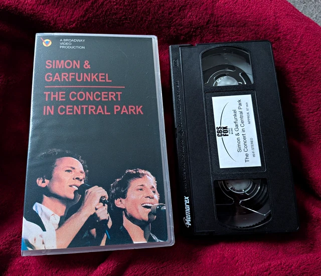 VINTAGE SIMON & Garfunkel: The Concert in Central Park VHS (PAL