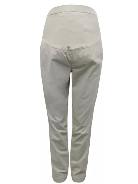 Gap Maternity Stone Chino Over Bump Slim Leg Cotton Trousers Size 6-24 New 193
