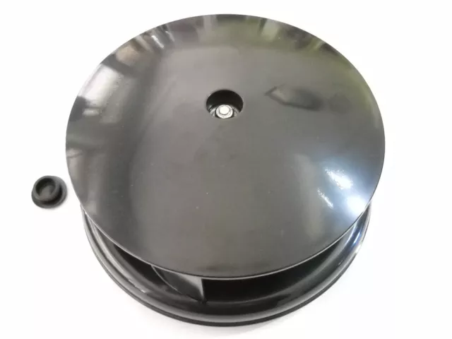 1 x Black ROTARY ROOF air vent -Whirly,Trailer,Horsefloat,Canopy