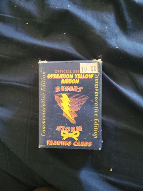 1991 Complete Set Operation Yellow Ribbon Desert Storm Trading Cards