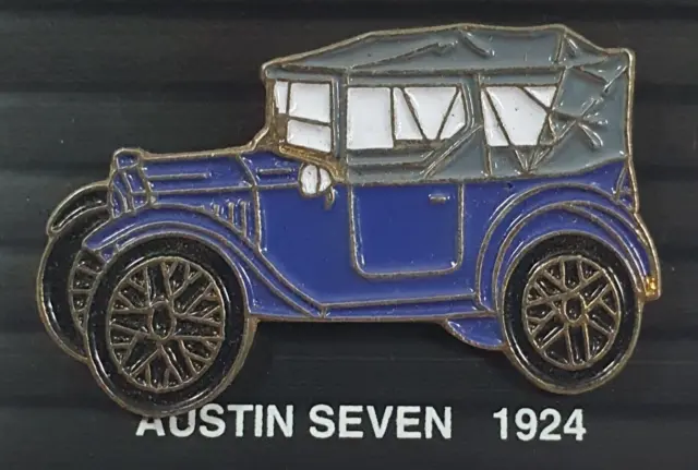 Austin seven 1924 Classic Car Enamel Pin Badge  Vintage Rally -