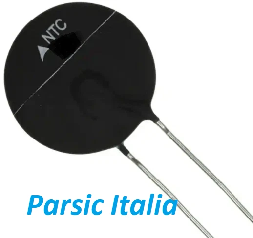 NTC10 THERMISTOR 10ohm 8A cod. EPCOS B57464S0100M00 D=26mm 20% (QTY: 10 PEZZI)