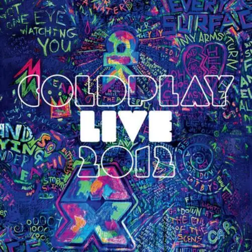 Coldplay Live 2012 (CD) Album with DVD