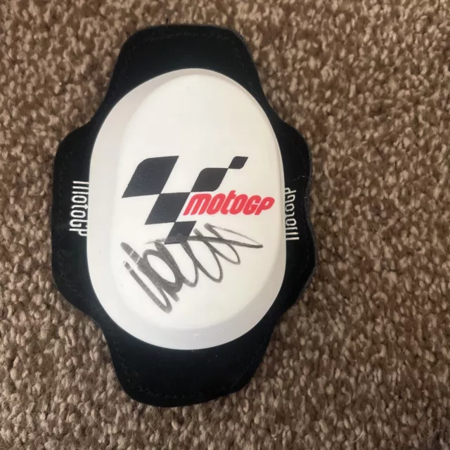 Valentino Rossi Signed  MotoGP Knee Slider VR46 The Doctor With Proof