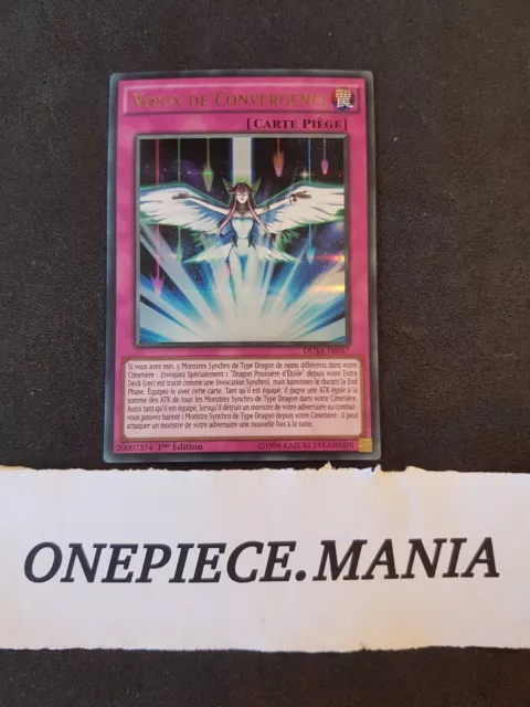 Yu-gi-oh! VOEUX DE CONVERGENCE DUSA-FR037 ULTRA RARE.