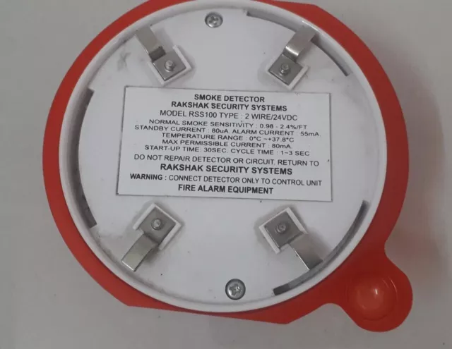9 piezas RAKSHAK detector de humo RSS100 Alarma de incendio Nuevo 2