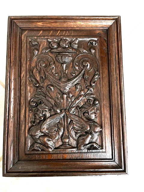 Panneau Mural En Bois Sculpté érotique Style Kamasutra Années 50