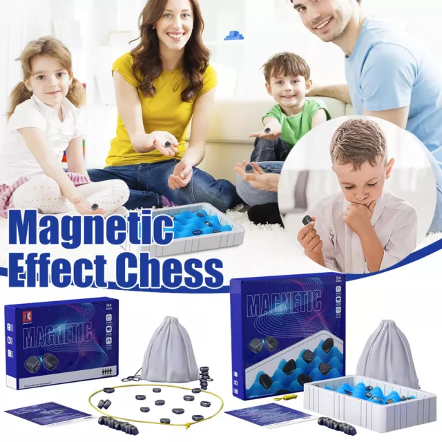 Ferromagnetic Magnetic Chess Game Plastic Interactive Magnet Board Game  1/2PACK