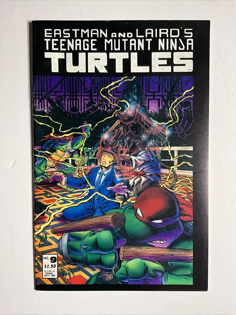 Teenage Mutant Ninja Turtles #9 (1986) 7.0 FN Eastman And Laird Master Splinter
