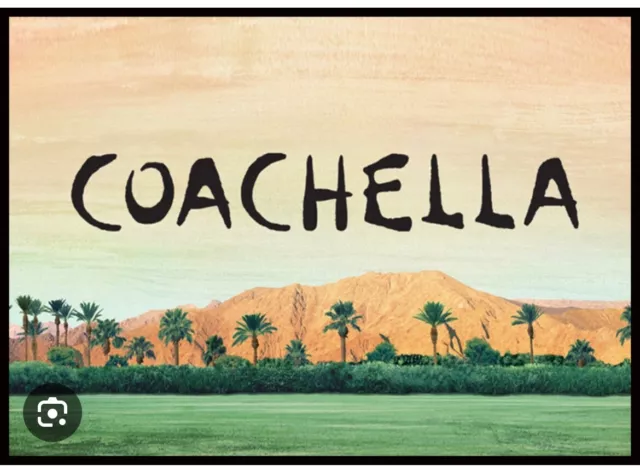 Coachella Weekend Two - Tickets/Wristbands -  GA - 3 Day Pass