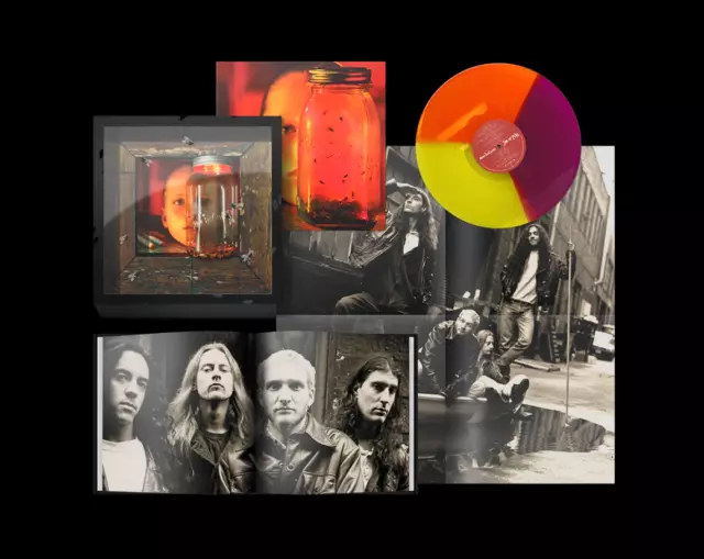 ALICE IN CHAINS Jar of Flies LIMITED EDITION BOX SET Tri-Colored Vinyl PREASLE