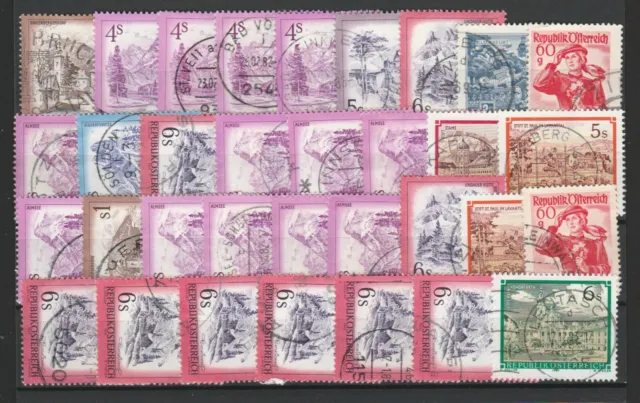 AUSTRIA Selection Used Stamps Lot Collection 16864