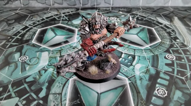Warhammer Fantasy Age of Sigmar Ogre Ogor Mawtribes Tyrant Metal OOP Painted