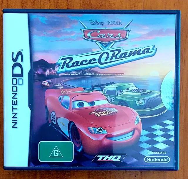 Cars Race-O-Rama (Nintendo DS, 2009) Complete Tested and EXC