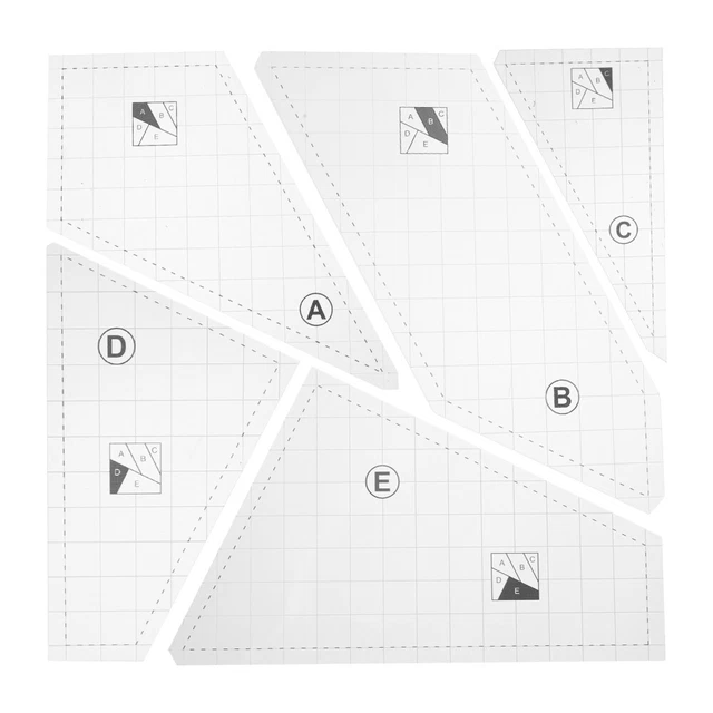 Plantilla de patchwork multiherramienta Lineal