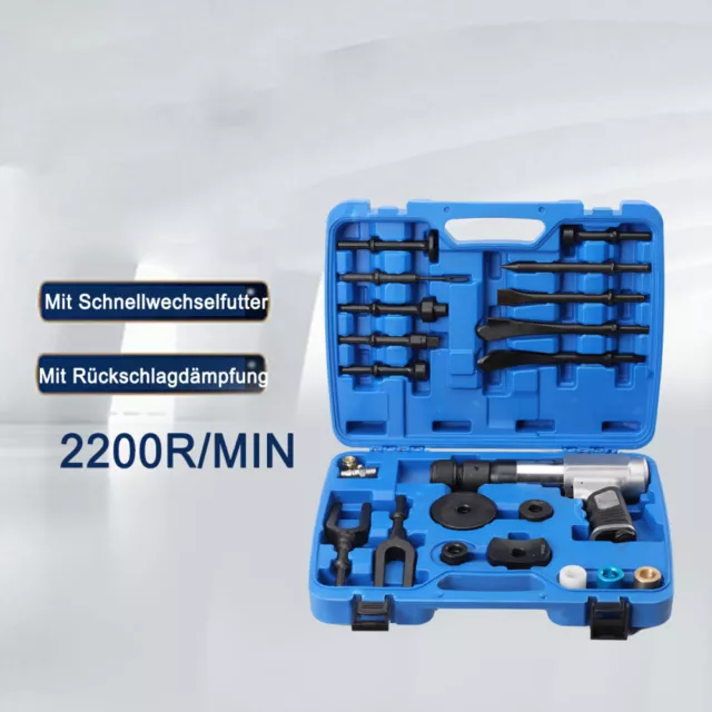 Air Hammer Kit druckluft meisselhammer 12tlg 2200r/min hohe Qualität