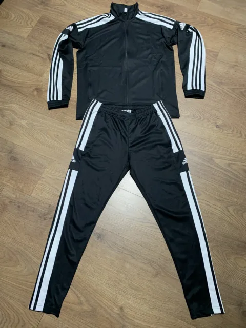 Adidas Men’s Tracksuit Football Training Bottom Pants Jacket Size Large Black