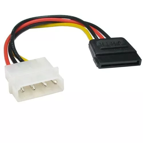 Serial Ata SATA Potencia Adaptador Convertidor Molex A S-ATA 2