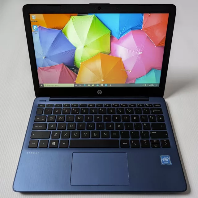 HP Stream 11-ak0001na Intel Celeron N4000 2GB RAM 32GB eMMc Blue Windows 10 HP Stream 11-ak0001na Intel Celeron N4000 2GB RAM 32GB eMMc Blue Windows 10