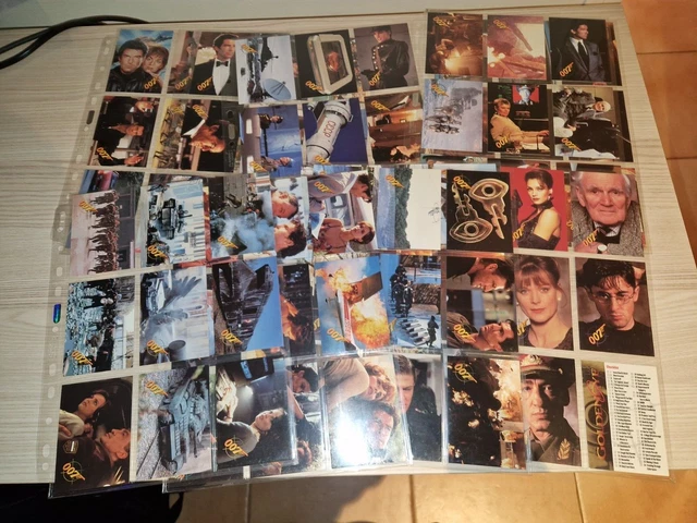 90 cartes de collection JAMES BOND 007 GOLDENEYE