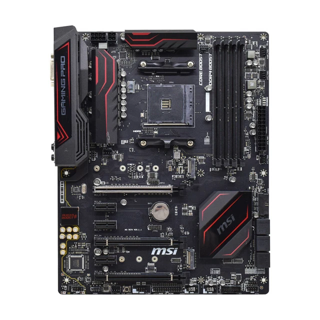 MSI X470 GAMING PRO Motherboard ATX AMD X470 AM4 DDR4 64GB SATA3 M.2