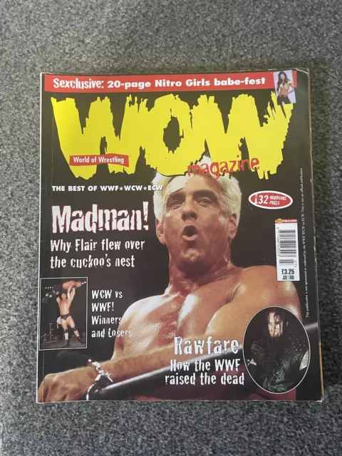 Wwf WWE Wow Magazine July 1999