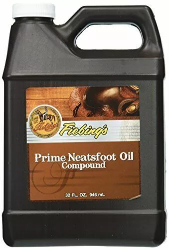 Fiebing's Prime Neatsfoot Oil Compound Leather Conditioner Size: 32 oz.