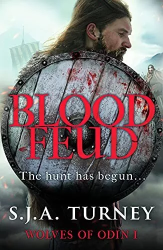 Blood Feud: 1 (Wolves of Odin) by S.J.A. Turney Book The Cheap Fast Free Post