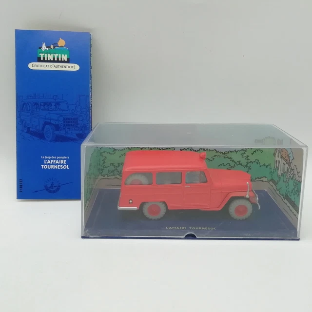 Tintin - Editions Atlas - N° 32 La camionnette VW boucherie Sanzot L'affaire Tournesol neuve en boite