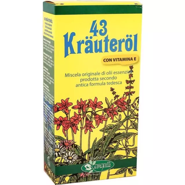 Sangalli Olio Krauterol 43 Integratori Alimentari 100ml