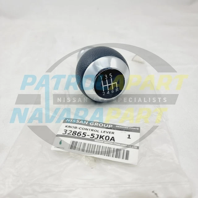 GENUINE NISSAN NAVARA D23 NP300 Series 2 onwards Gear Stick Knob 6 ...