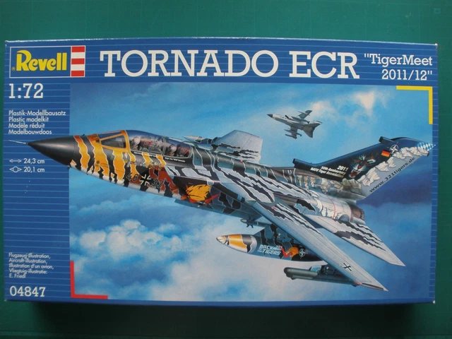 1/72 maquette avion REVELL 04847 Tornado ECR TigerMeet 2011/12 Luftwaffe Jabo 32