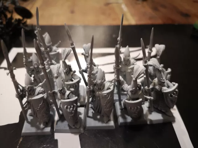 Warhammer Fantasy Age of Sigmar High Elves Lothern Seaguard x11