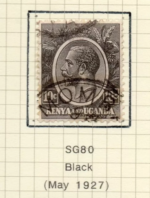 Kenya Uganda 1922-27 Early Issue Fine Used 10c. NW-157306