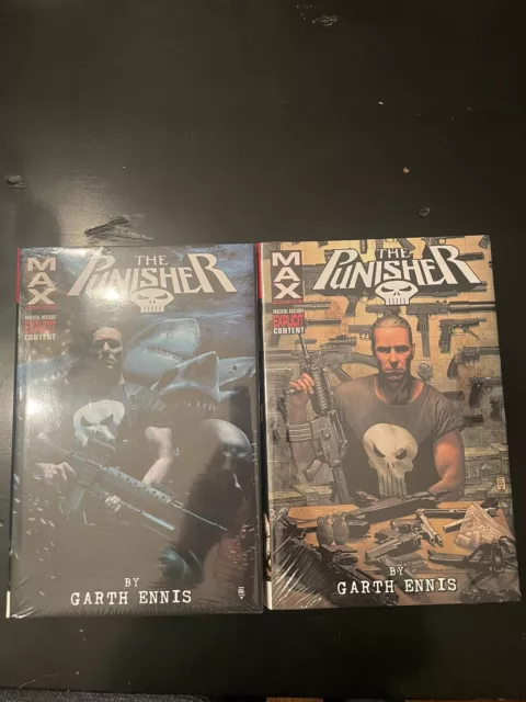 Punisher MAX Omnibus Vol 1 And 2 Brand New