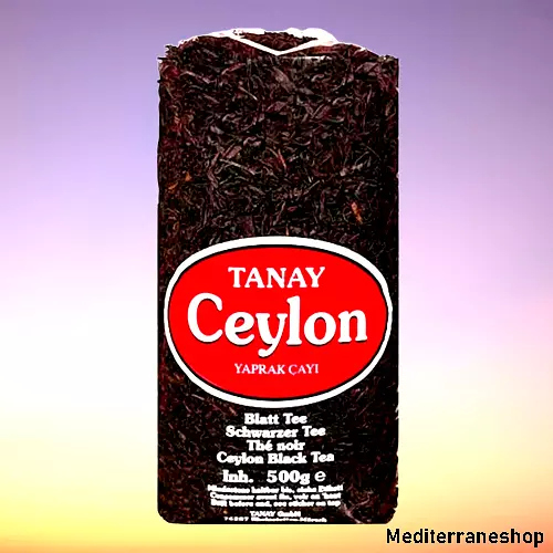 SCHWARZER TEE SCHWARZTEE TANAY CEYLON - 500 g - TÜRKISCHER TEE YAPRAK CAY LOSE