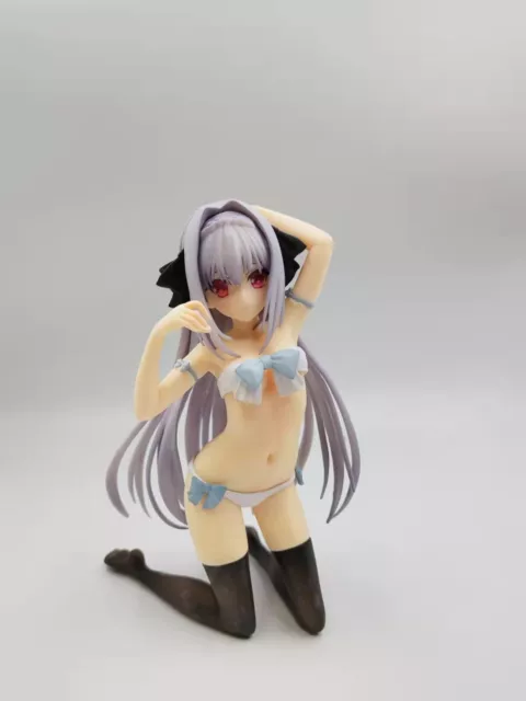 New 1/7 18CM Girl Anime Figures soft Pvc Toy gift No box Can take off
